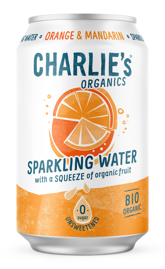 Charlies Organics Orange-Mandarin | Tray 12x330ml
